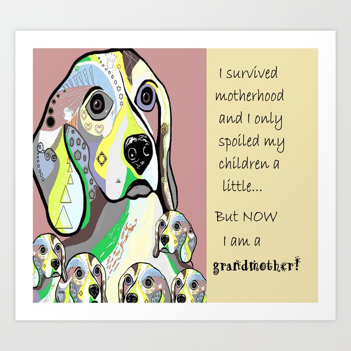 Grandmother S Revenge Art Print By Eloiseart Society6 society6