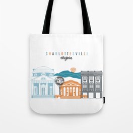 Charlottesville, VA // University of Virginia Tote Bag