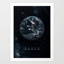 EARTH  Art Print
