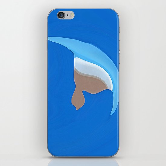 Tears out in the cold iPhone & iPod Skin