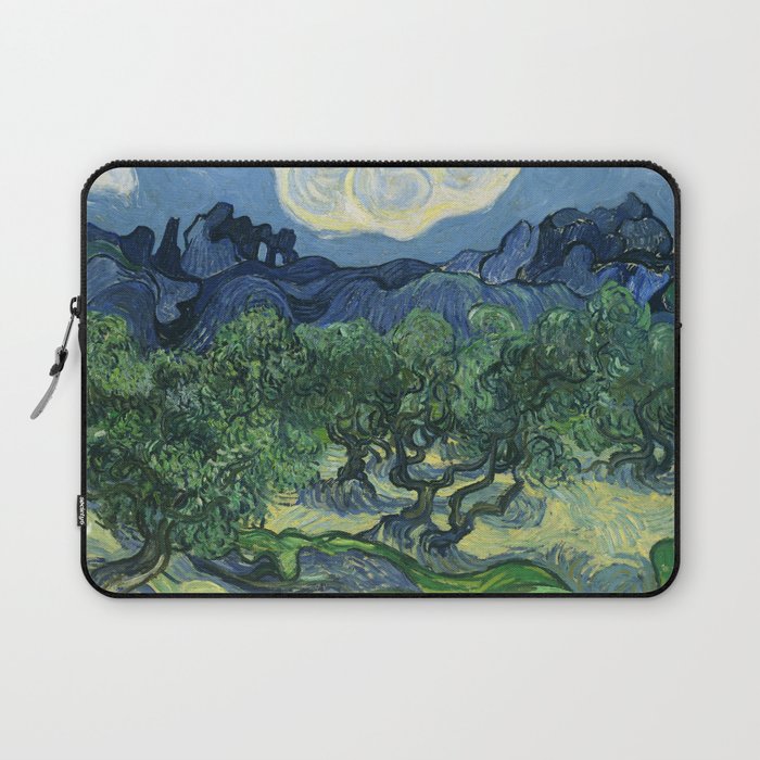 Olive Trees by Vincent van Gogh Laptop Sleeve