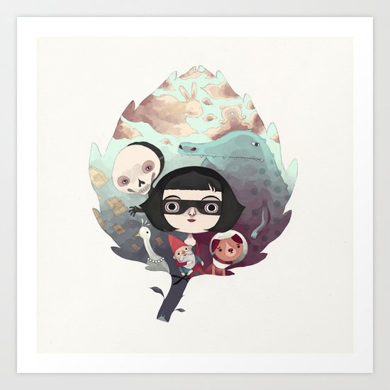 Amélie Art Print