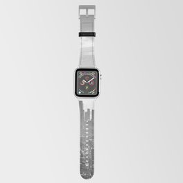 New York City Black and White Apple Watch Band