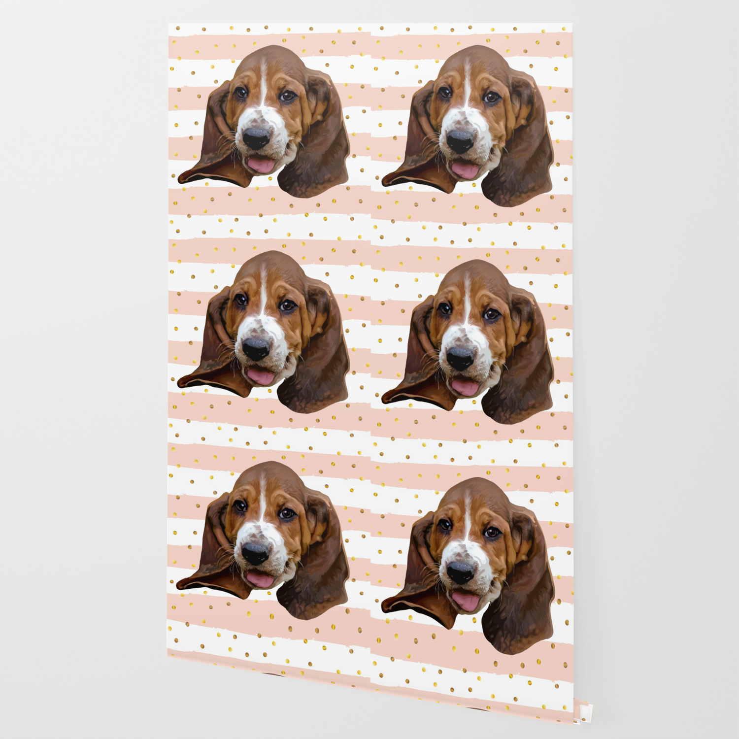 Basset Hound Dog Wallpaper By Thedailysoe Society6