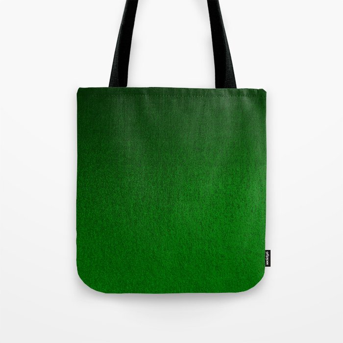 Emerald Green Ombre Design Tote Bag