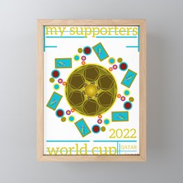 World cup Framed Mini Art Print