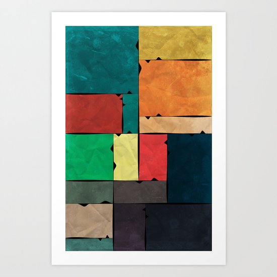 Frames of Life Art Print