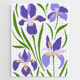 Iris Flower Gallery Jigsaw Puzzle