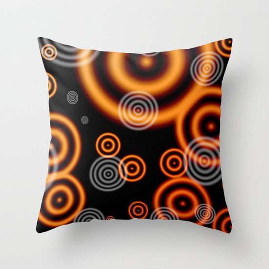 Disco Glow. Throw Pillow