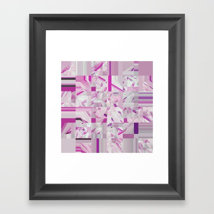 Pearls and Lace 01 Framed Art Print