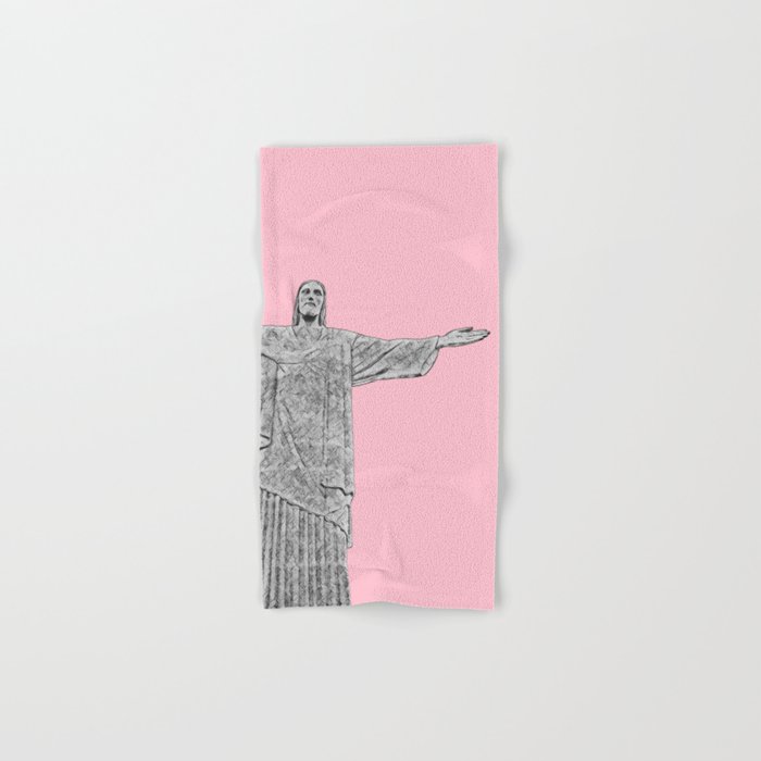 Christ Redeemer Rio de Janeiro - Art Hand & Bath Towel