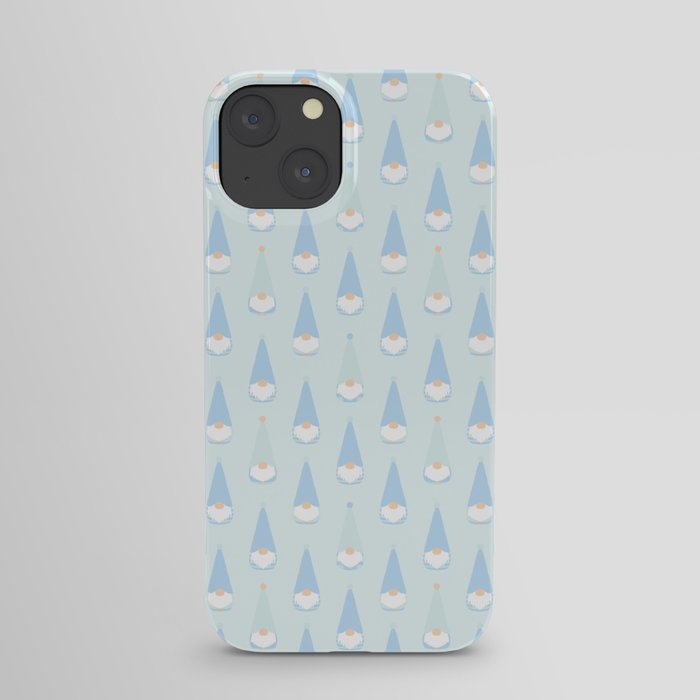 Gnomes Polka dot pattern. Digital Illustration background iPhone Case