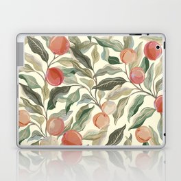 Painterly Pastel Peaches Laptop Skin