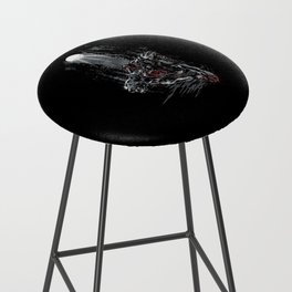 Cerberus Horror Beast Graphic Bar Stool