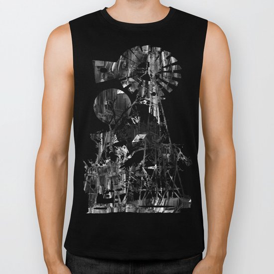 Post-Modern Industrial Complex: The Art of Regressing Biker Tank