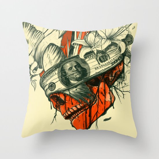 Blind Throw Pillow