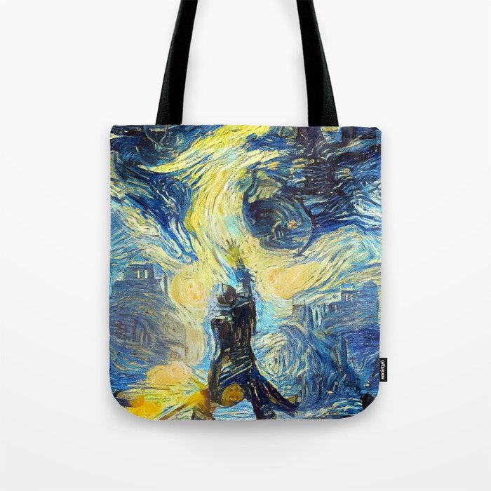 Dragon Age Inquisition Starry Night Tote Bag