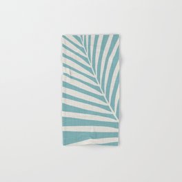Vintage Palm Frond Silhouette Hand & Bath Towel