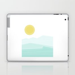 Desert Sunset | Colorful Abstract Art Laptop Skin