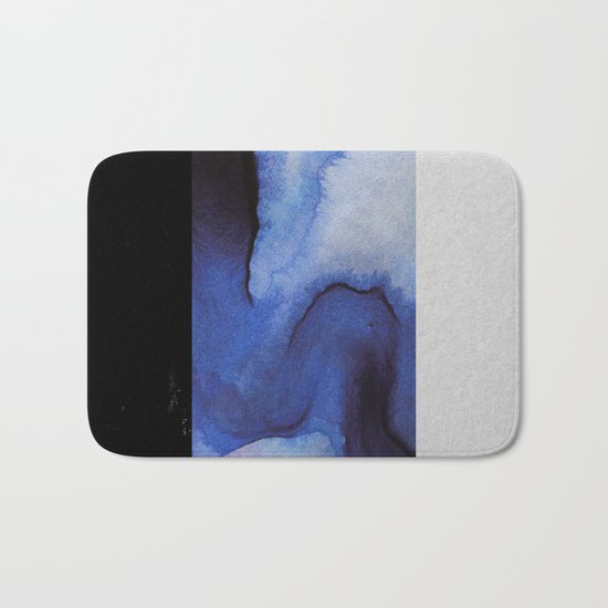 blue Bath Mat