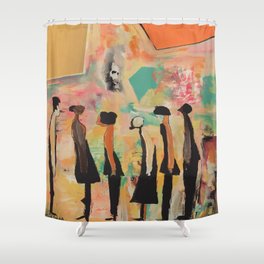 Abstract Artist Shower Curtains Society6