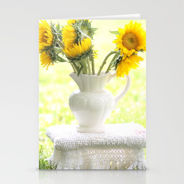 Sunflower Stationery Cards