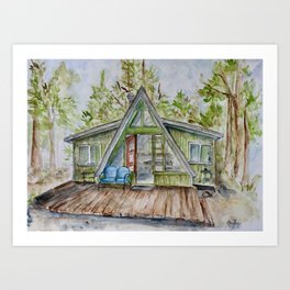 The Cabin Art Print