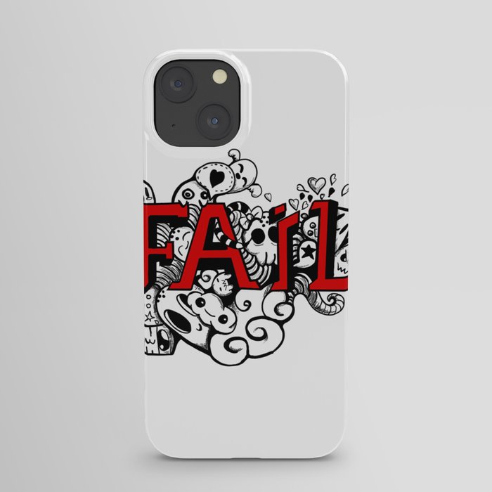 Doodle FAIL iPhone Case