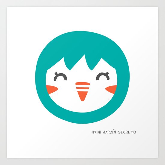 PINGUINO Art Print