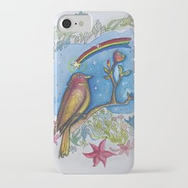 Rainbow Bird iPhone Case