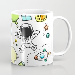 sky tech astronaut Coffee Mug