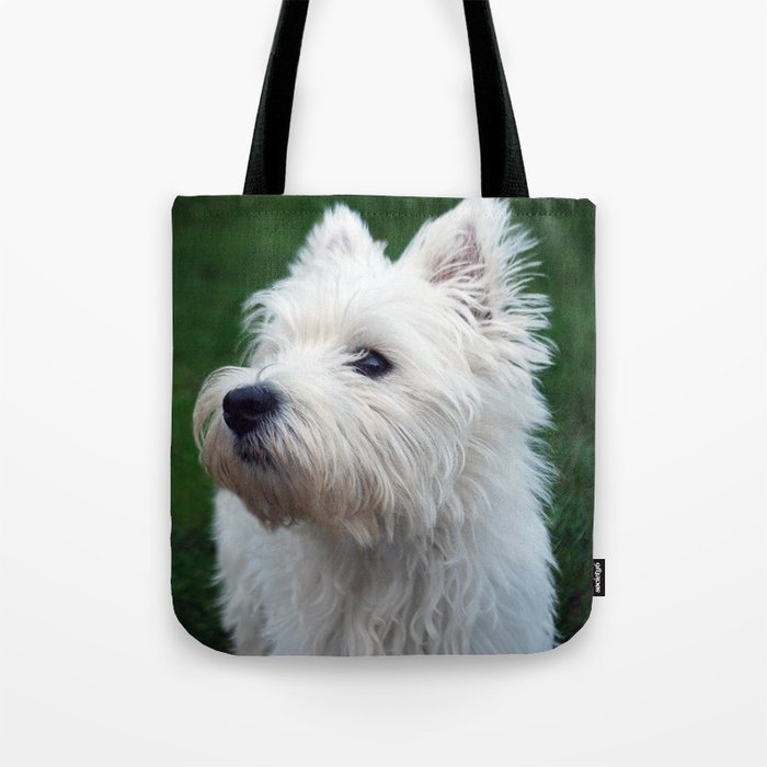 Westie puppy Tote Bag