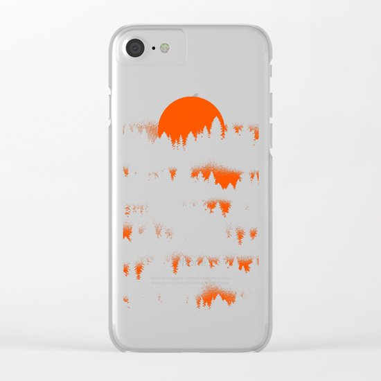 Incendio Clear iPhone Case