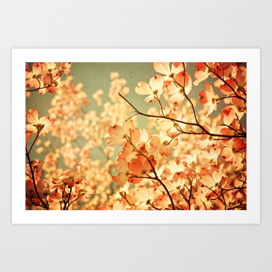 Vintage Pink Art Print