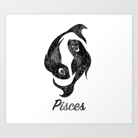 Pisces Art Print