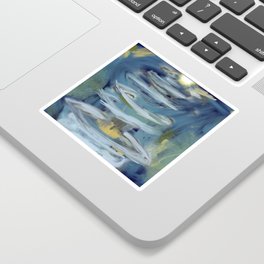 Abstract Fountain Sticker