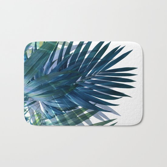 Palm Leaves Bath Mat