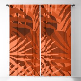Tropical Terracotta Blackout Curtain