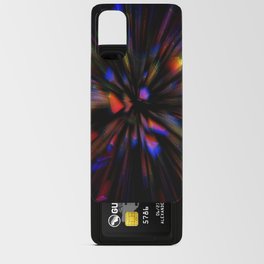 Digital power glitch lines Android Card Case