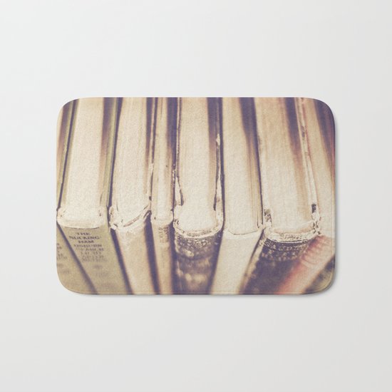 Vintage Books Bath Mat