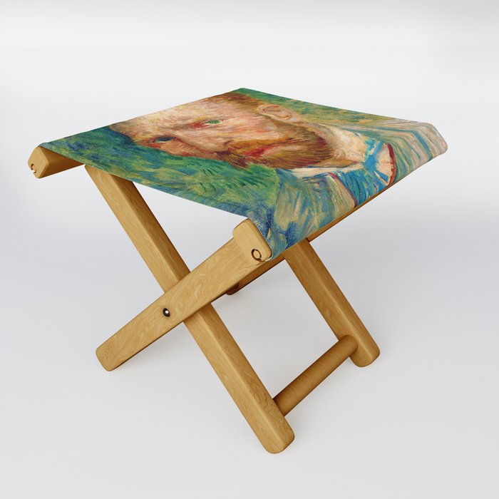 Vincent van Gogh "Self-portrait" (1) Folding Stool