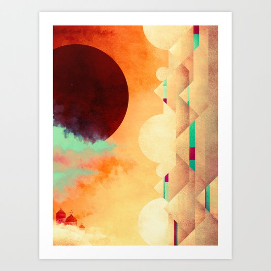 Threads Art Print