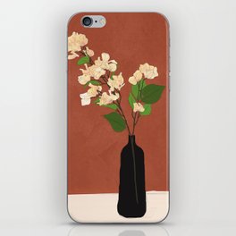 Branches Blooming Clay iPhone Skin