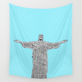 Christ Redeemer Rio de Janeiro - Art Wall Tapestry