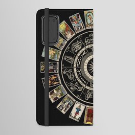 The Major Arcana & The Wheel of the Zodiac Android Wallet Case