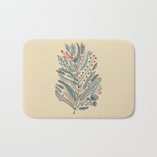 Turning Over A New Leaf Bath Mat