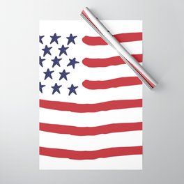 The Star-Spangled Banner / USA Flag / Hand-painted Wrapping Paper