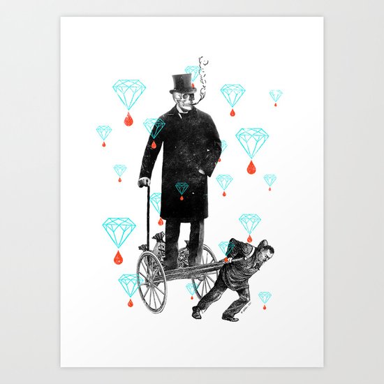 Lutte des Classes Art Print