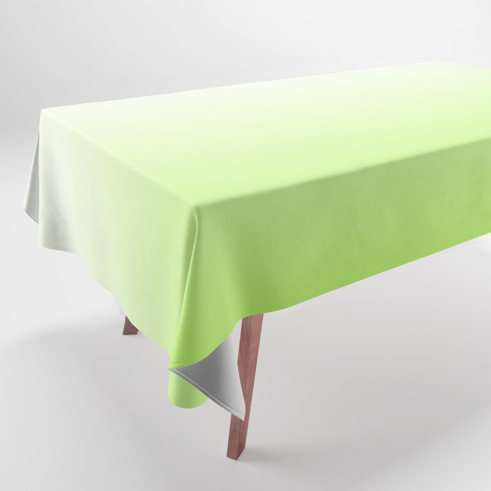 Sunfaded_ Neon Lime Tablecloth