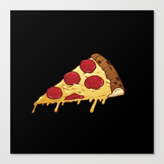 Pizza Canvas Print